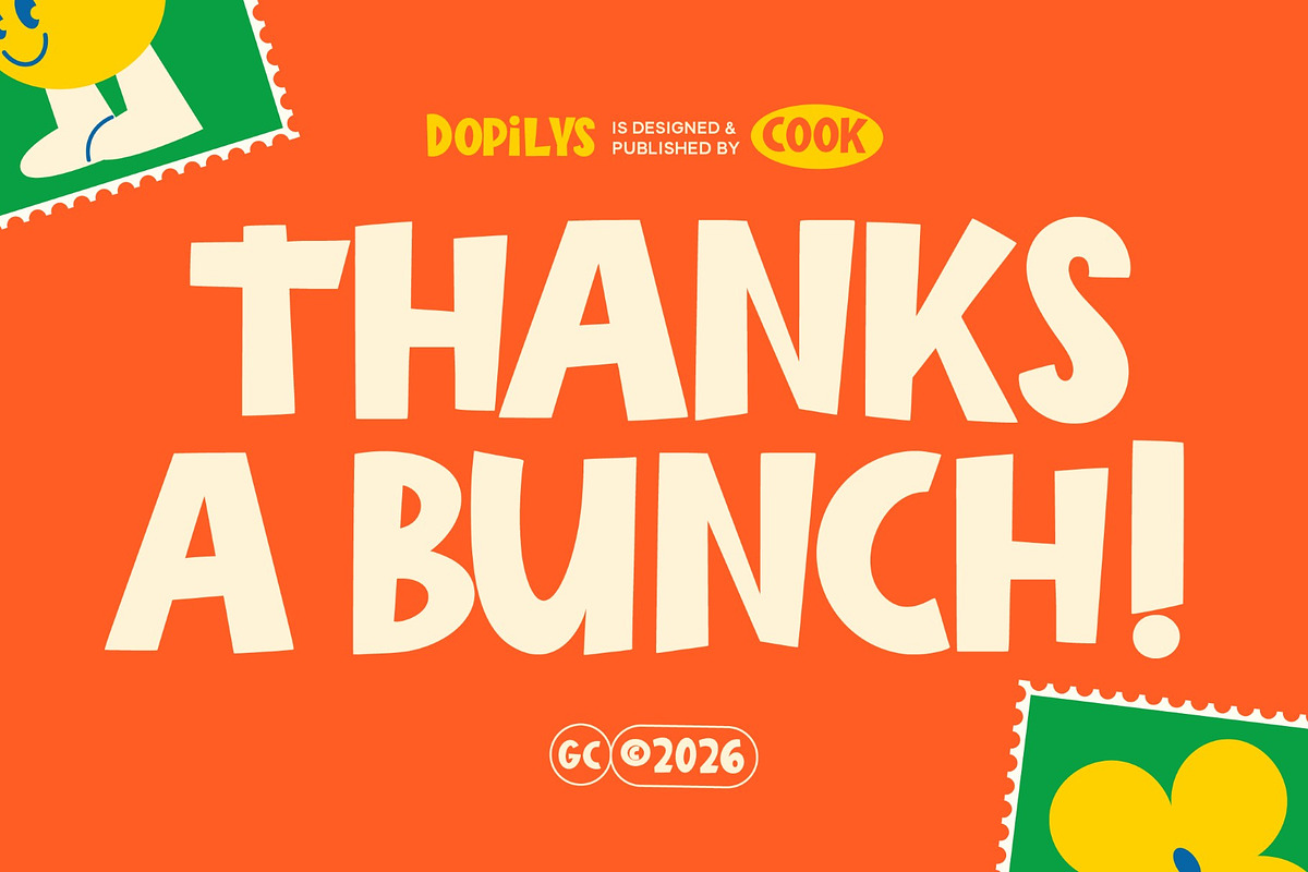 Dopilys, a Sans Serif Font by graphicook (Photo 10 of 10)
