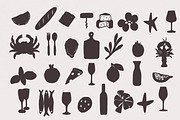 Wine and Food Doodles illustrations, a Food Illustration by RaDavCrafts (Thumbnail 6 of 10)