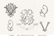 Antique Vintage Monogram Initial V, an Object Graphic by Antique Monograms (Thumbnail 1 of 4)