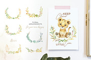 Babies of Africa. Watercolor Set, an Animal Illustration by OctopusArtis (Thumbnail 3 of 6)