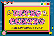 Retro Centro a Retro Groovy Font, a Serif Font by Blankids Studio