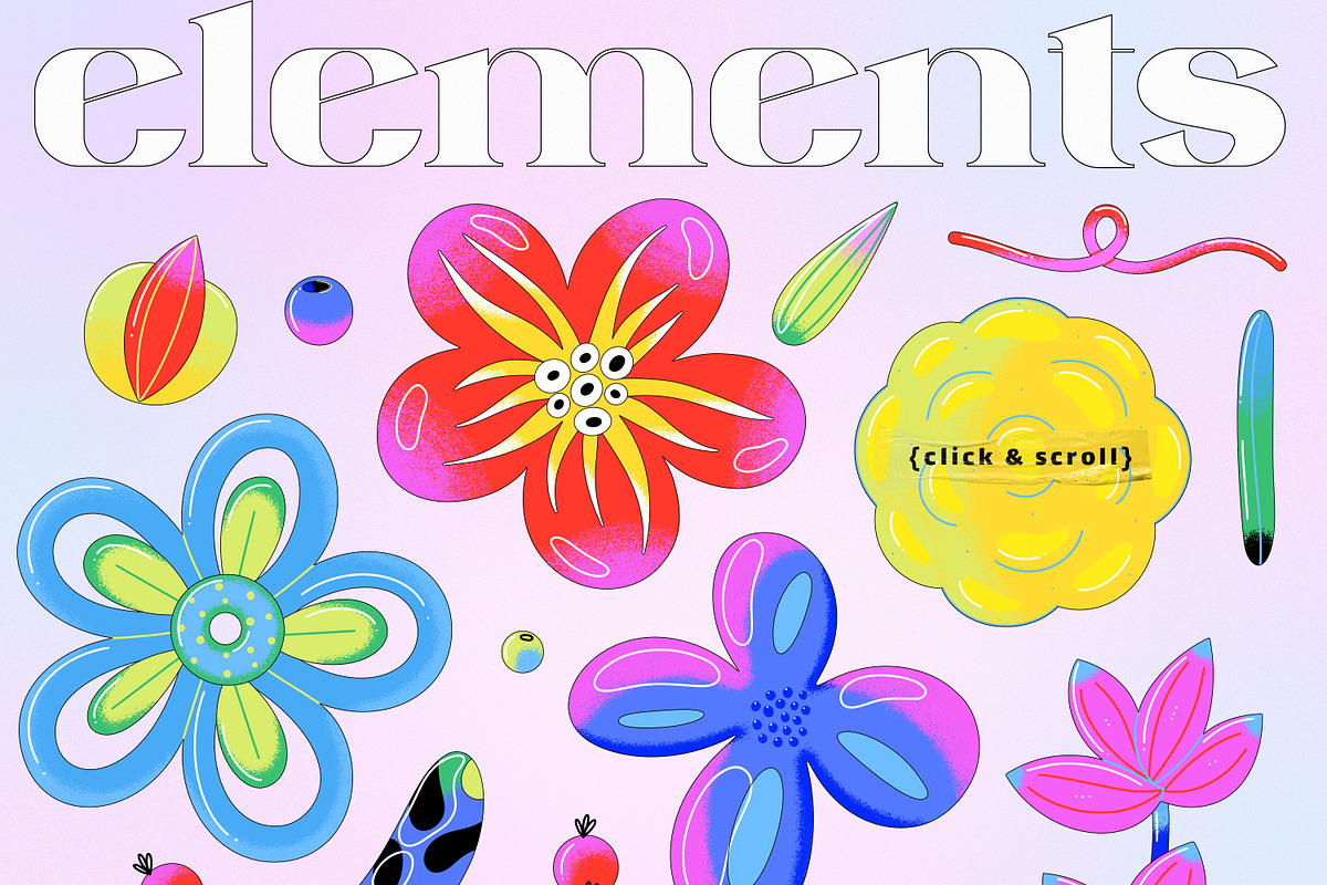 Artsy Flora - Contemporary Flowers, a Decorative Illustration by Leila Divine (Photo 4 of 15)