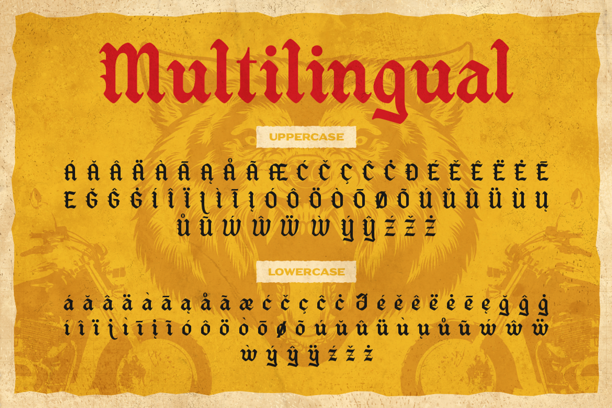 Reblade, a Blackletter Font by Artisan Themes (Photo 10 of 10)