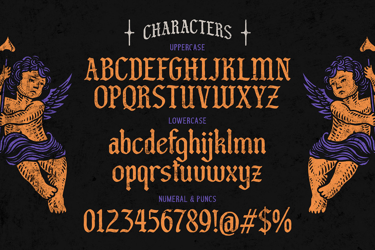 Black Chorola Typeface, a Blackletter Font by alit design (Photo 6 of 15)