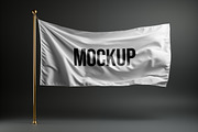 Flag Mockup, a Merchandise Mockup by dpi (Thumbnail 6 of 6)