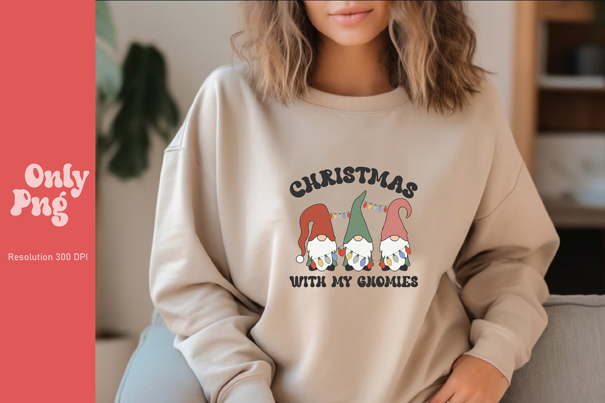 Christmas Gnome Sublimation Bundle, a Seasonal Illustration by Libby Wishes (Photo 4 of 8)