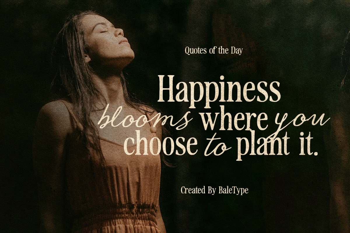 Vintage Serenade - Organic Font Duo, a Serif Font by Bale Type (Photo 6 of 12)