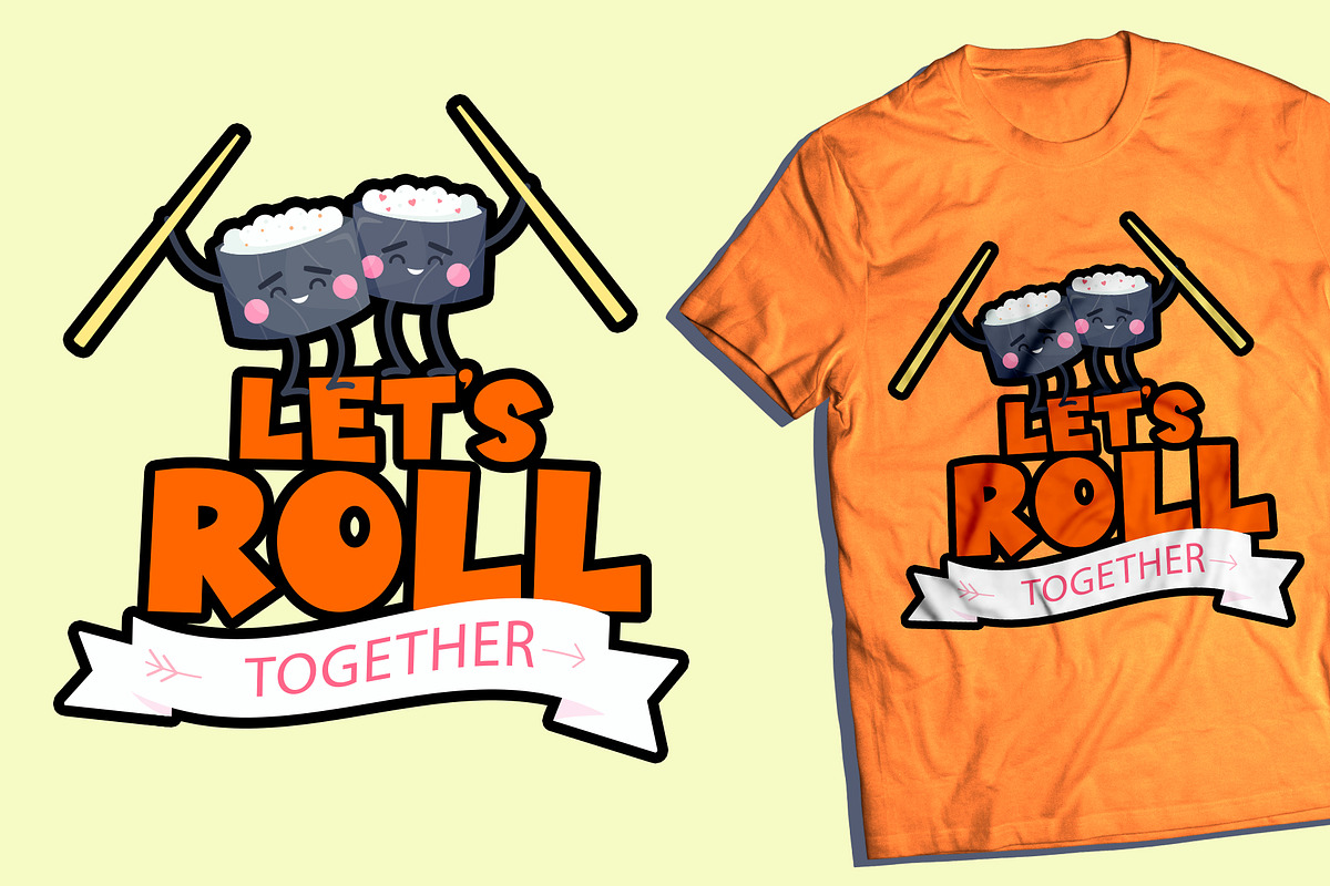 Sushi Moshi - Delicious Display Font preview 8