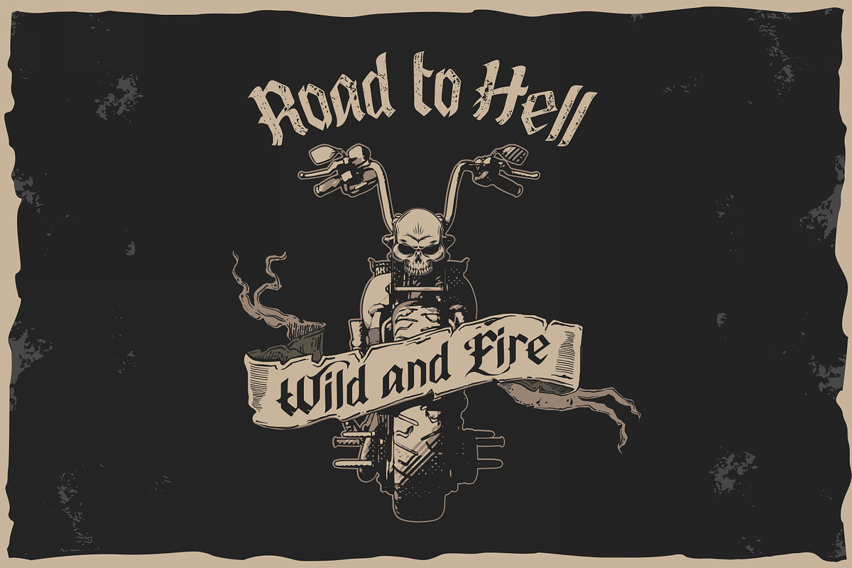 10 Vintage Font Families Bundle #3, a Blackletter Font by Fractal fonts & graphics (Photo 50 of 67)