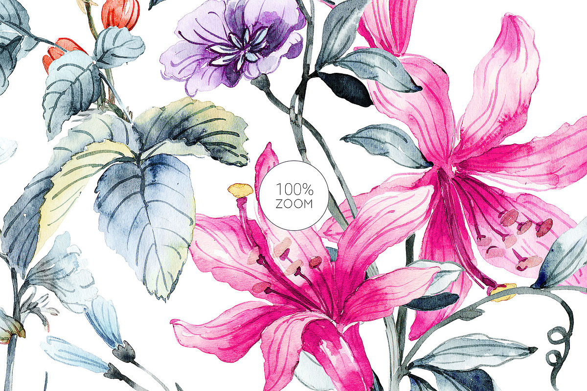 Springs Meadows Prints & Motifs, a Pattern Graphic by TSTUDIO (Photo 4 of 9)