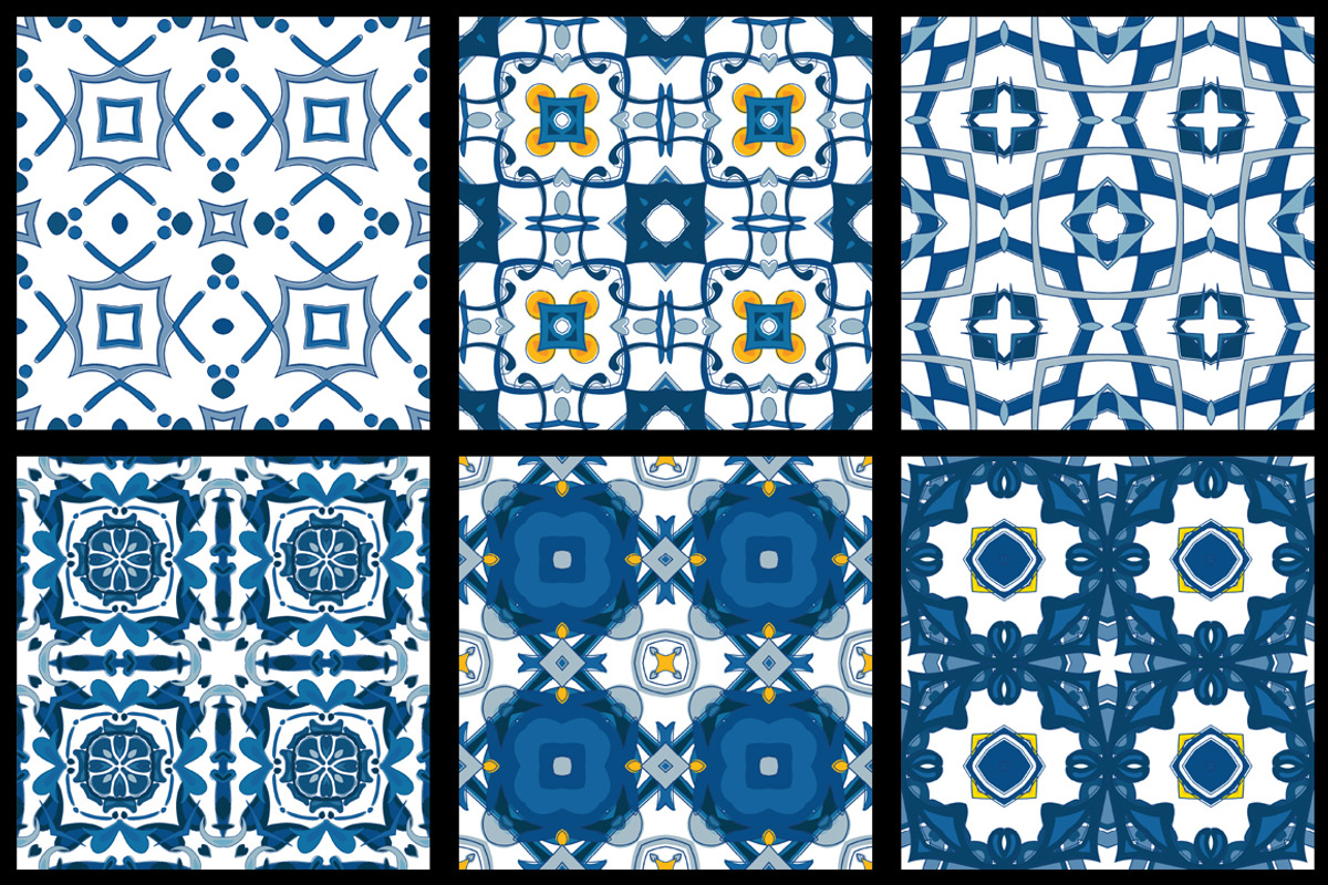 Set 111 - 6 Seamless Patterns, a Pattern Graphic by Little Bird (Photo 5 of 6)