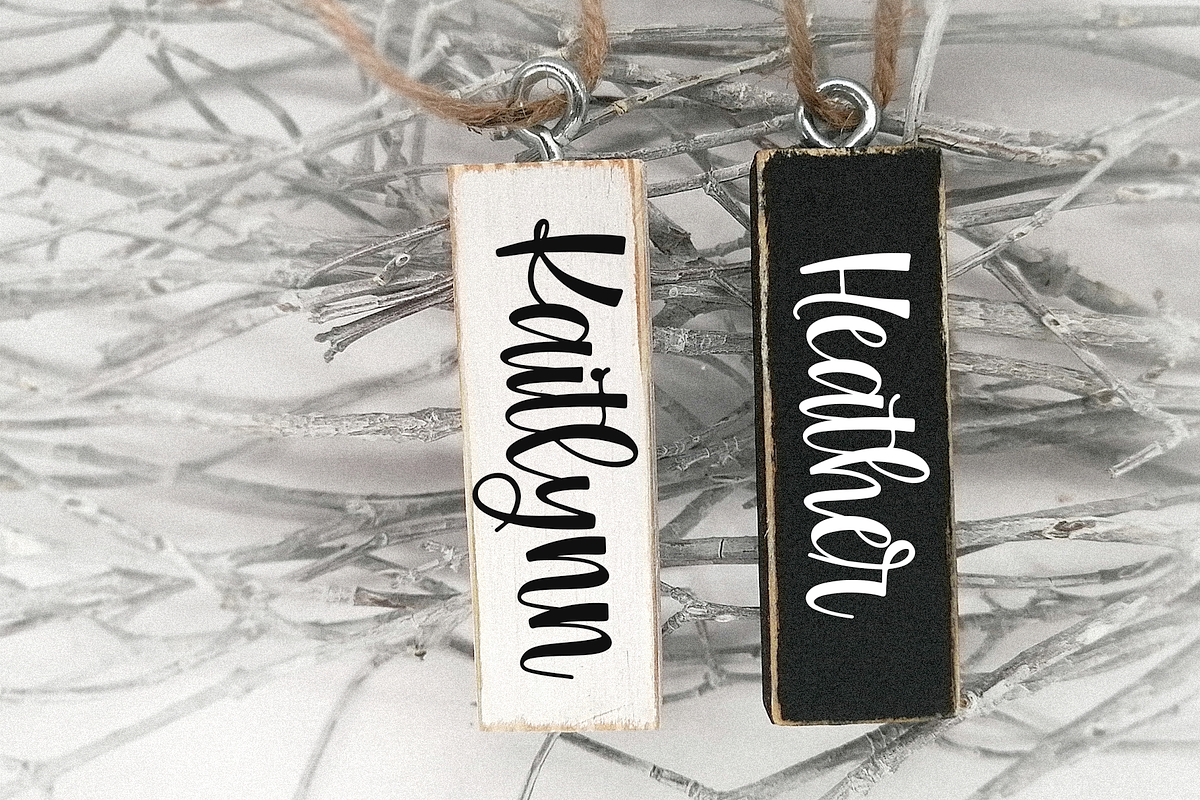 Winter Handwritten Font Bundle, a Script Font by KA Designs (Photo 28 of 55)