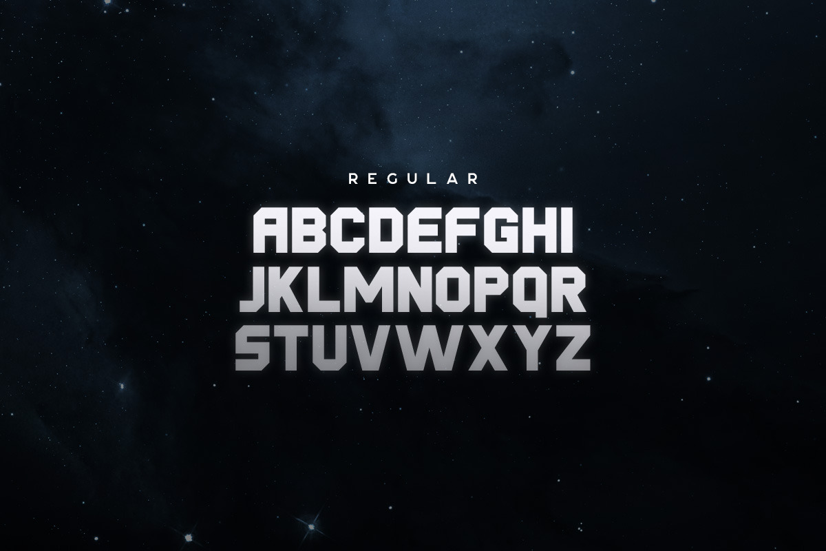Derelict Typeface preview 2