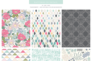 Floral & Pattern Design Set, a Pattern Graphic by Emily Spadoni (Thumbnail 9 of 17)