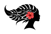 Floral Woman Face Silhouette Bundle, an Illustration by jahid234 (Thumbnail 21 of 31)