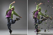 Disintegrating Photoshop Effect, an Action Add-On by MRI STUDIO (Thumbnail 4 of 19)