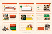 Retro and Vintage Style PowerPoint, a Presentation Template by Pixslides (Thumbnail 2 of 5)