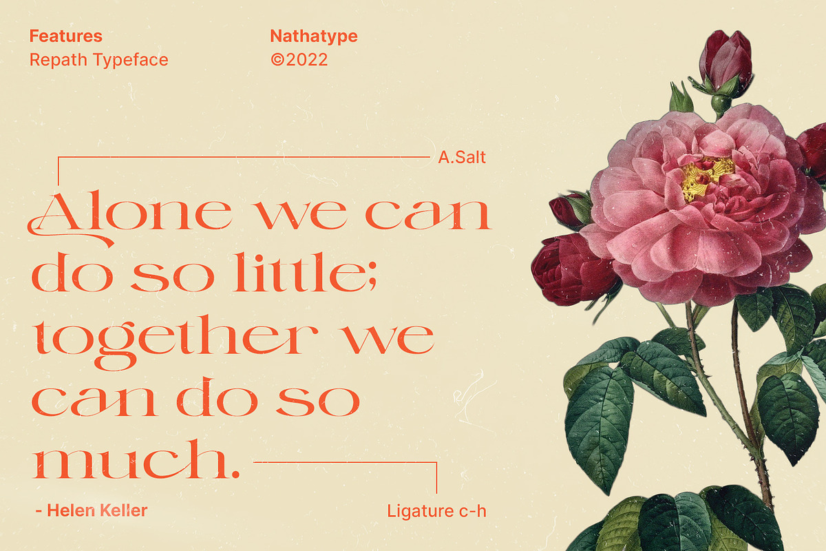 Repath, a Serif Font by Nathatype (Photo 8 of 10)
