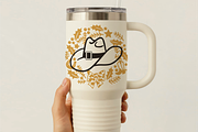Cowboy Christmas SVG Bundle, Howdy, a Seasonal Illustration by TanchaArt (Thumbnail 6 of 9)