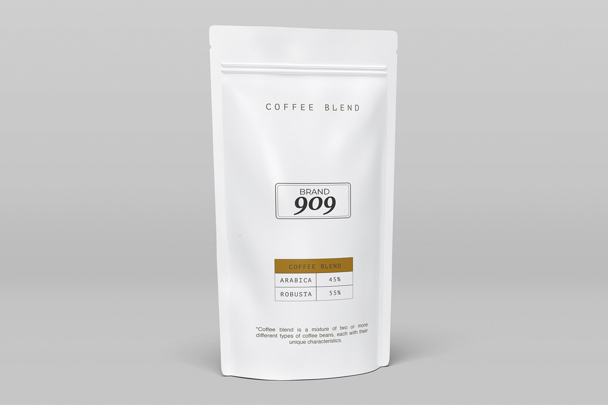 Standing Pouch Mockup, a Packaging Mockup by rahmatmoscae (Photo 8 of 11)