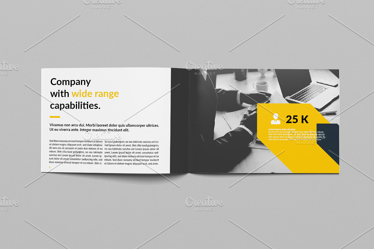 Project Landscape Annual Report, a Brochure Template by Birka Studio (Photo 4 of 8)