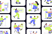 Startup Illustrations, a Finance Illustration by Vectors Market (Thumbnail 8 of 14)