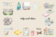 Cleaning Goodnotes Stickers, a Decorative Illustration by ikarifq shop (Thumbnail 4 of 7)