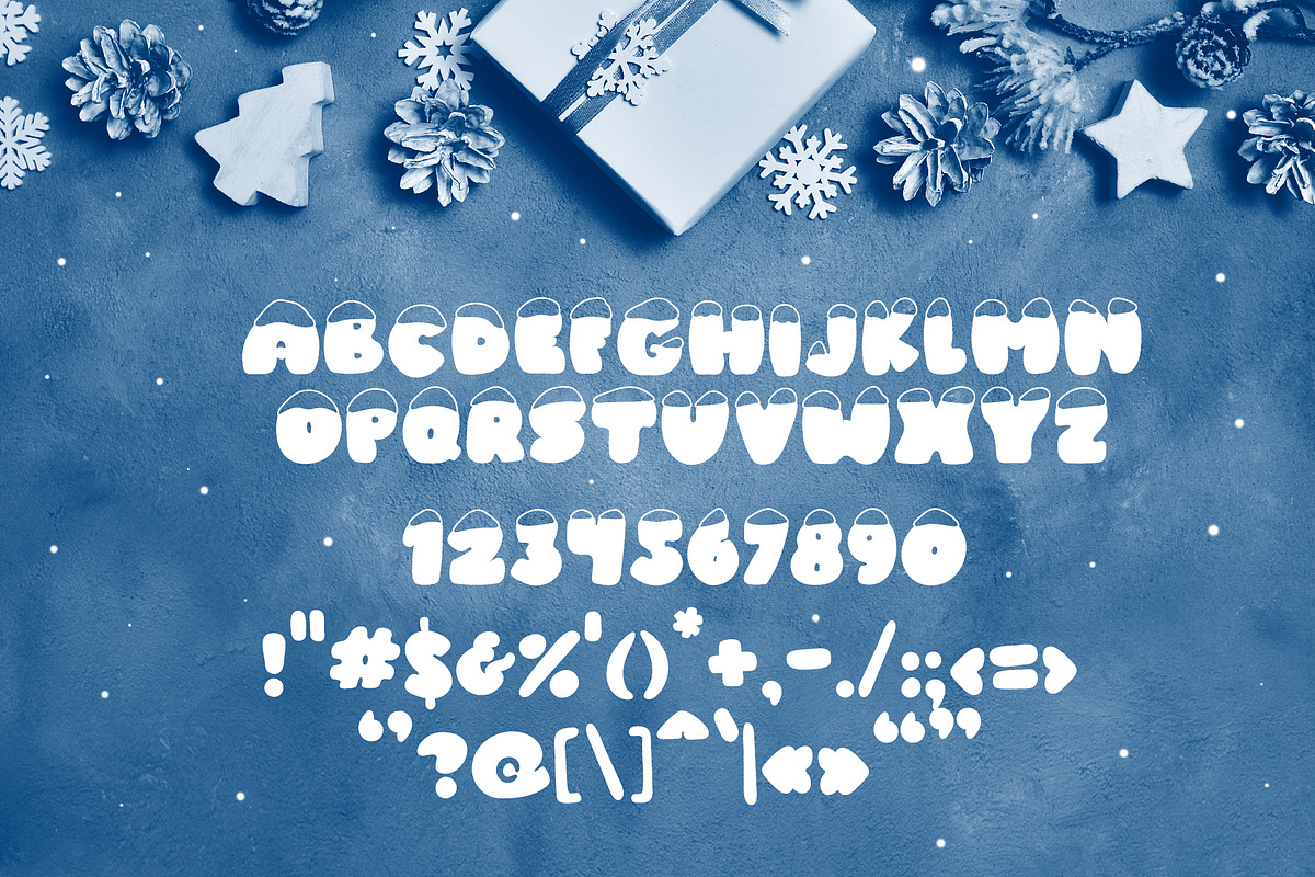 Frosty Joy Hand Drawn Display Font preview 6