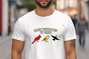 Easily Distracted by Birds Typograph, an Object Graphic by Star Graphic Design (Thumbnail 2 of 6)