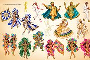Brazilian Carnival – 100 PNG Clipart, an Object Illustration by MarisoArt (Thumbnail 4 of 9)