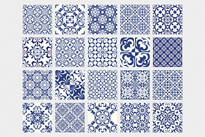 Ornamental Tile Patterns Collection