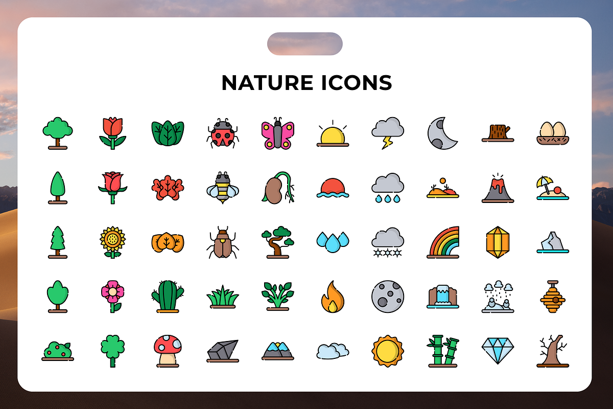 Nature Icons, an Icon by Wencory