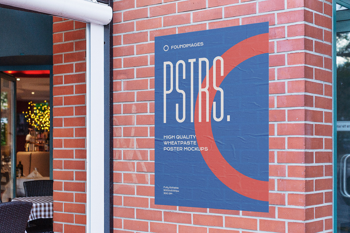 34 poster mockup bundle, an Advertising Mockup by FoundImages (Photo 24 of 34)