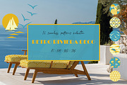 Retro Riviera Deco Seamless Patterns, a Pattern Graphic by Svetlana Lerie (Thumbnail 1 of 10)