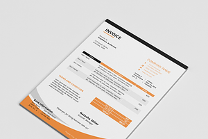 MS Word Corporate Invoice Template