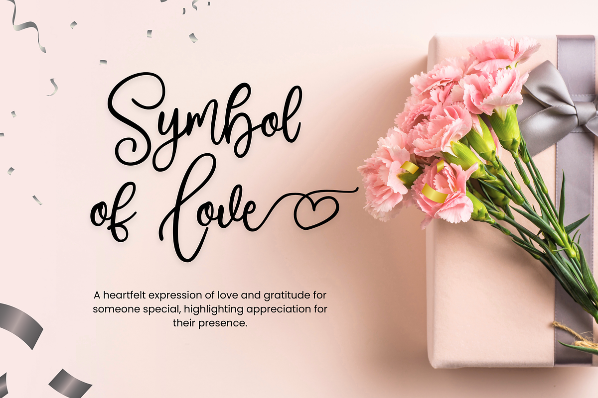 Simphony, a Script Font by Gatype (Photo 4 of 9)