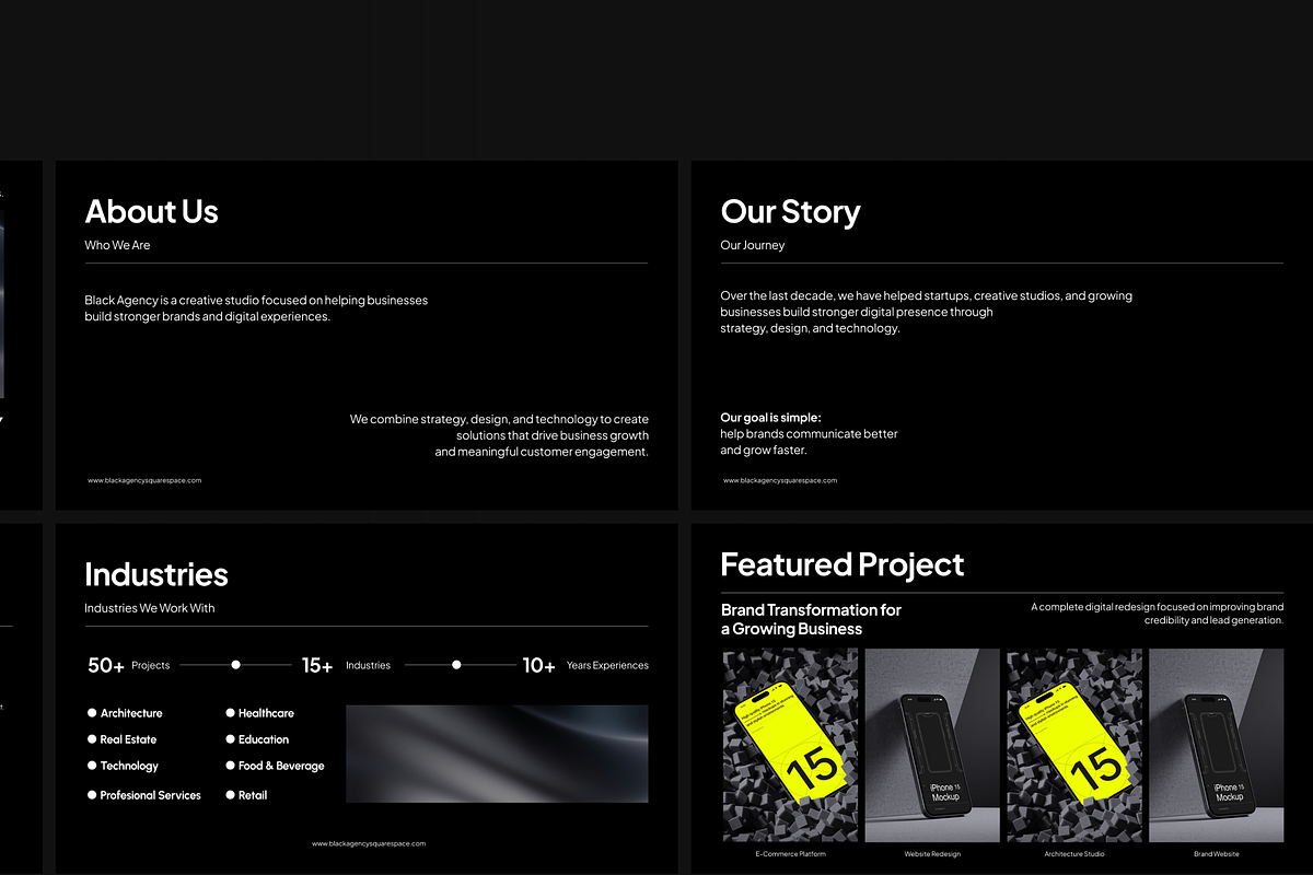 Agency Company Profile Template, a Presentation Template by bonjourdsgnco (Photo 3 of 4)