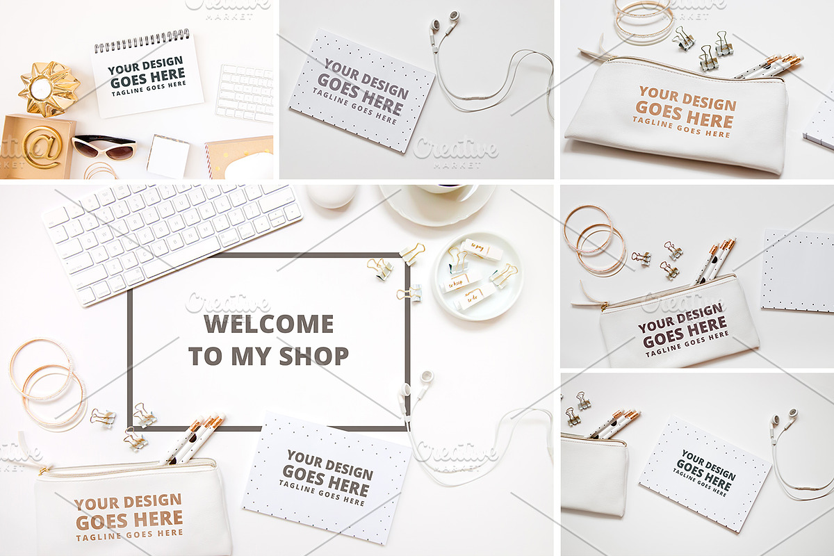 25 Feminine Mockups, a Print Template by My Squared Style (Photo 3 of 4)