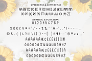 Sunflower | Script Font, a Script Font by Scratchones (Thumbnail 7 of 8)