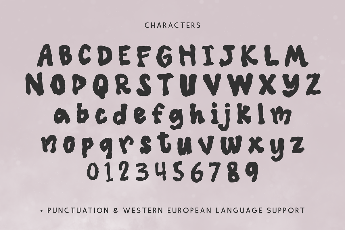 Moonspell Font - A Wavy Font, a Handwritten Font by Beck McCormick (Photo 10 of 10)