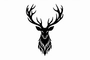 Running Deer Silhouette Set, an Illustration by BIPLOB EXPERT (Thumbnail 3 of 7)