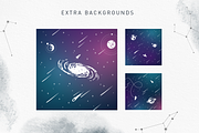 Lost In Space. Colored Font (SVG), a Symbol Font by Cosmic Store (Thumbnail 8 of 19)