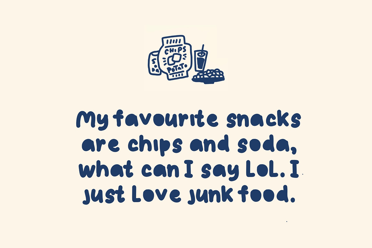 BOLD BUBBLE HANDDRAWN FUN CUTE FONT, a Handwritten Font by Ashiya Pixel (Photo 9 of 9)