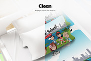 KID'S Bedroom Set Interior Mockups, a Books & Magazine Mockup by Kongkow (Thumbnail 2 of 9)