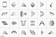 Line Logic - 240 Vector Objects, an Outline Icon by kloroform (Thumbnail 8 of 13)