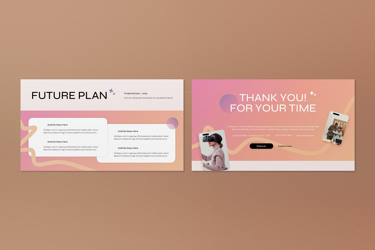 Technology Company Presentation PPT, a Presentation Template by graphicook (Photo 2 of 4)