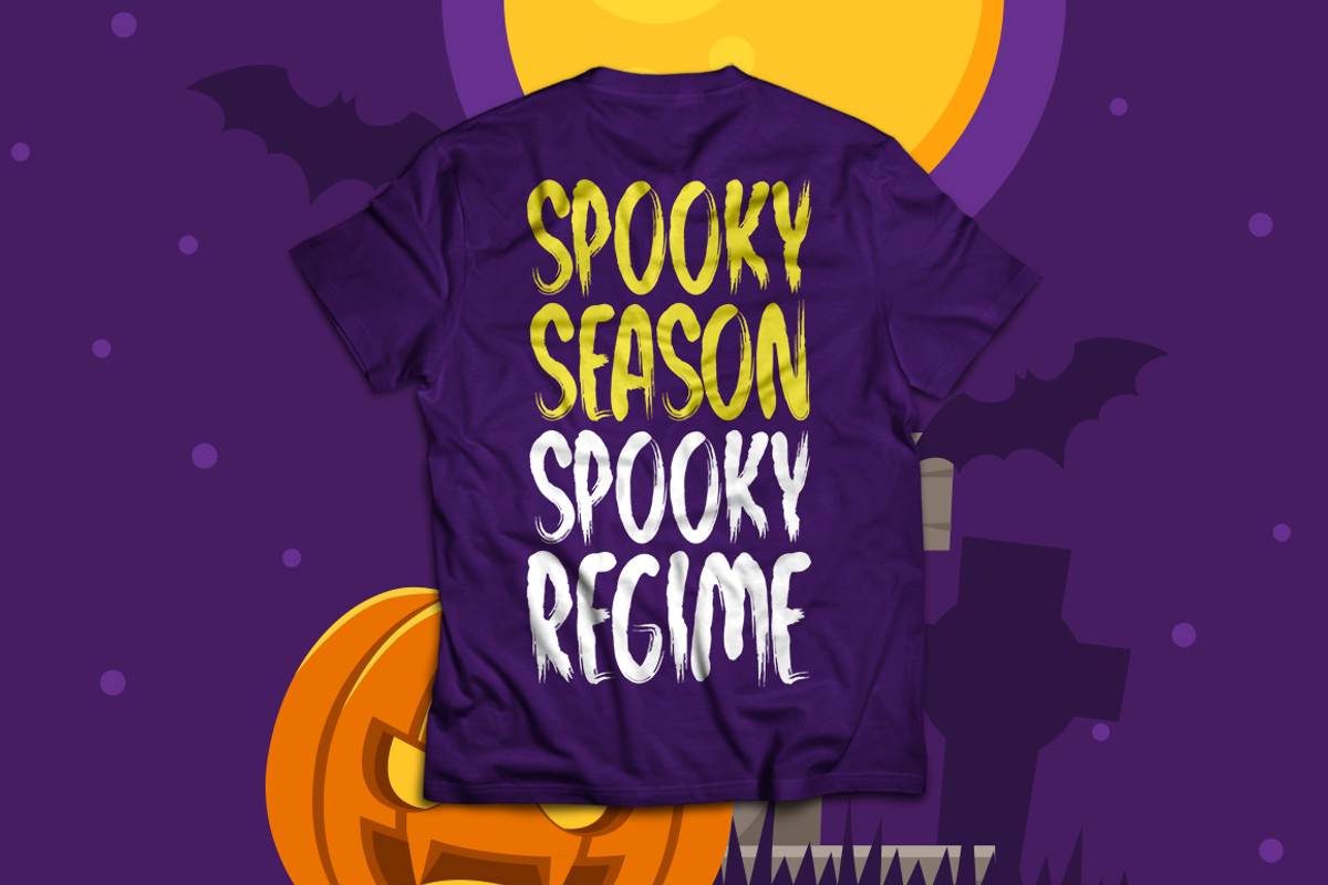 Fearful House Typeface, a Script Font by Seemly Fonts (Photo 4 of 5)