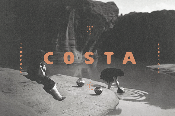 Costa Typeface preview 4
