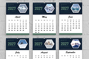 2027 Wall Calendar Template, a Flyer Template by MightyDesign (Thumbnail 3 of 8)