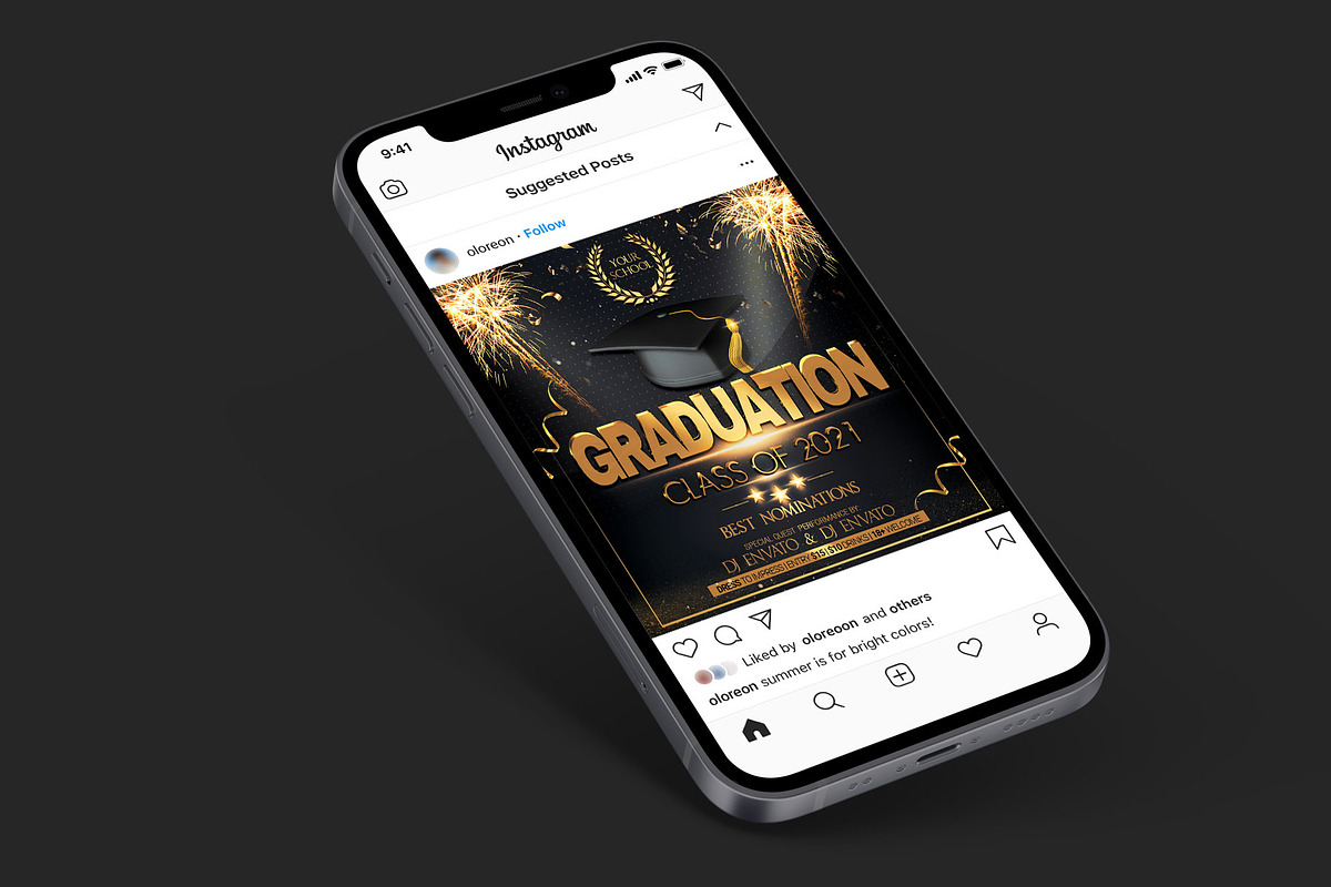 Graduation Party Flyer, a Flyer Template by Artolus (Photo 2 of 4)